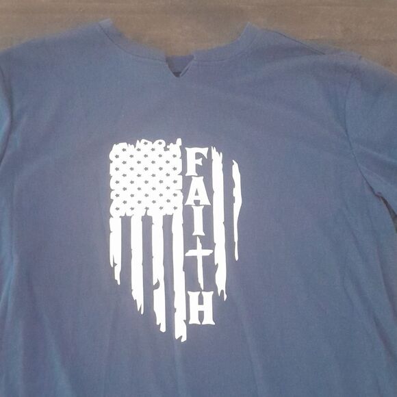 Mens xl tshirt navy blue never worn new with no Tags - Picture 1 of 3